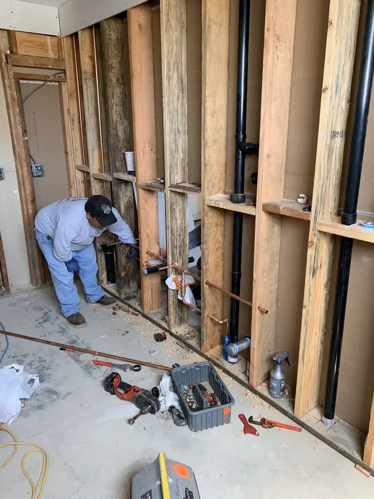 Commercial rough-in plumbing for Commercial Plumbing in Wailuku